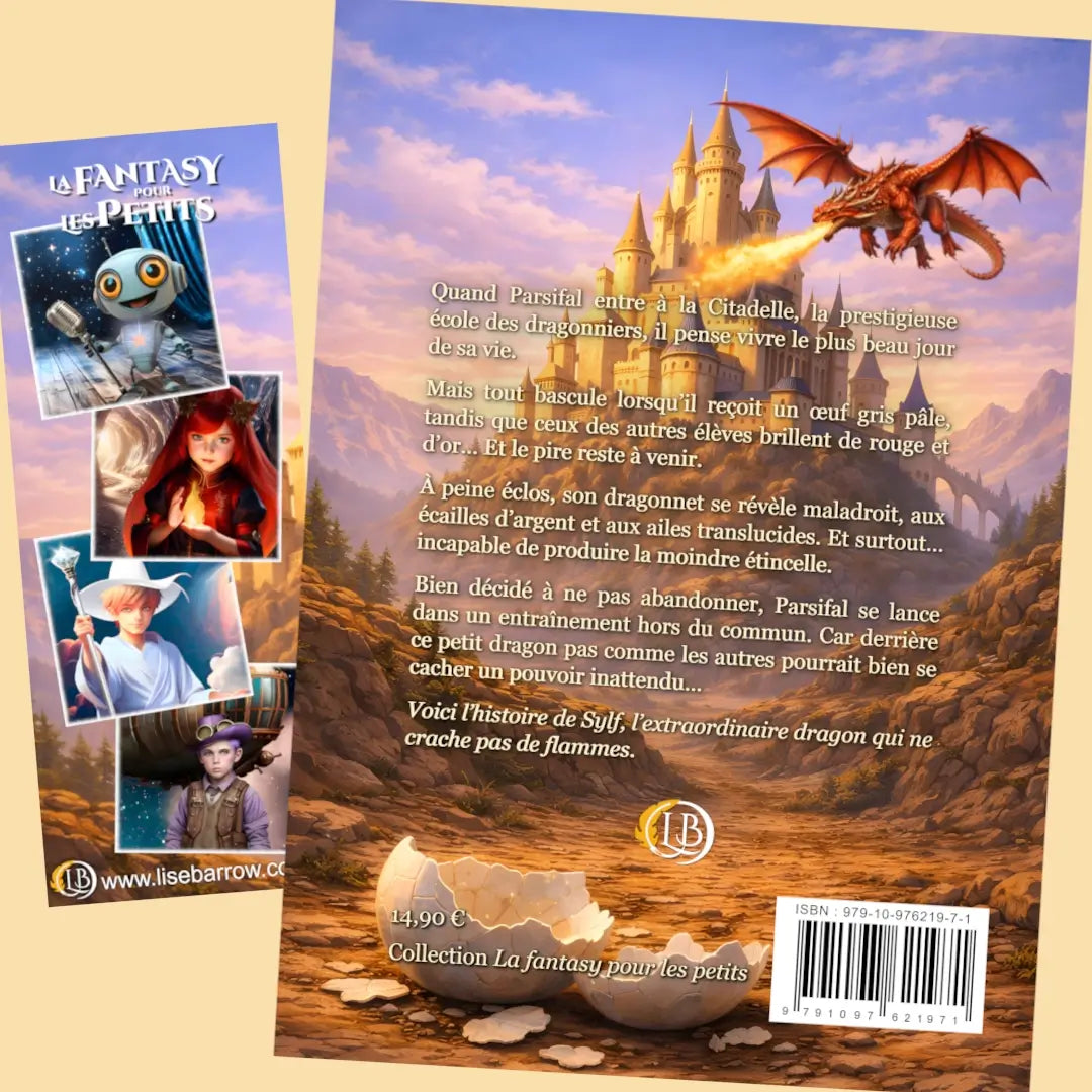 Sylf, le dragon sans flammes - roman jeunesse fantasy