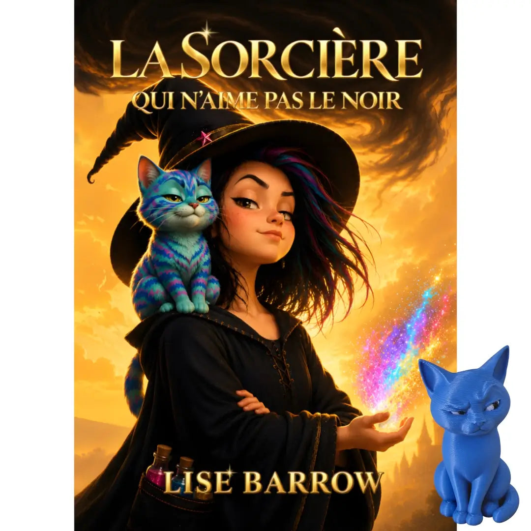 La Sorcière qui n'aime pas le noir - roman jeunesse fantasy