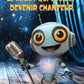 Le Robot qui voulait devenir chanteur - roman jeunesse fantasy / SF