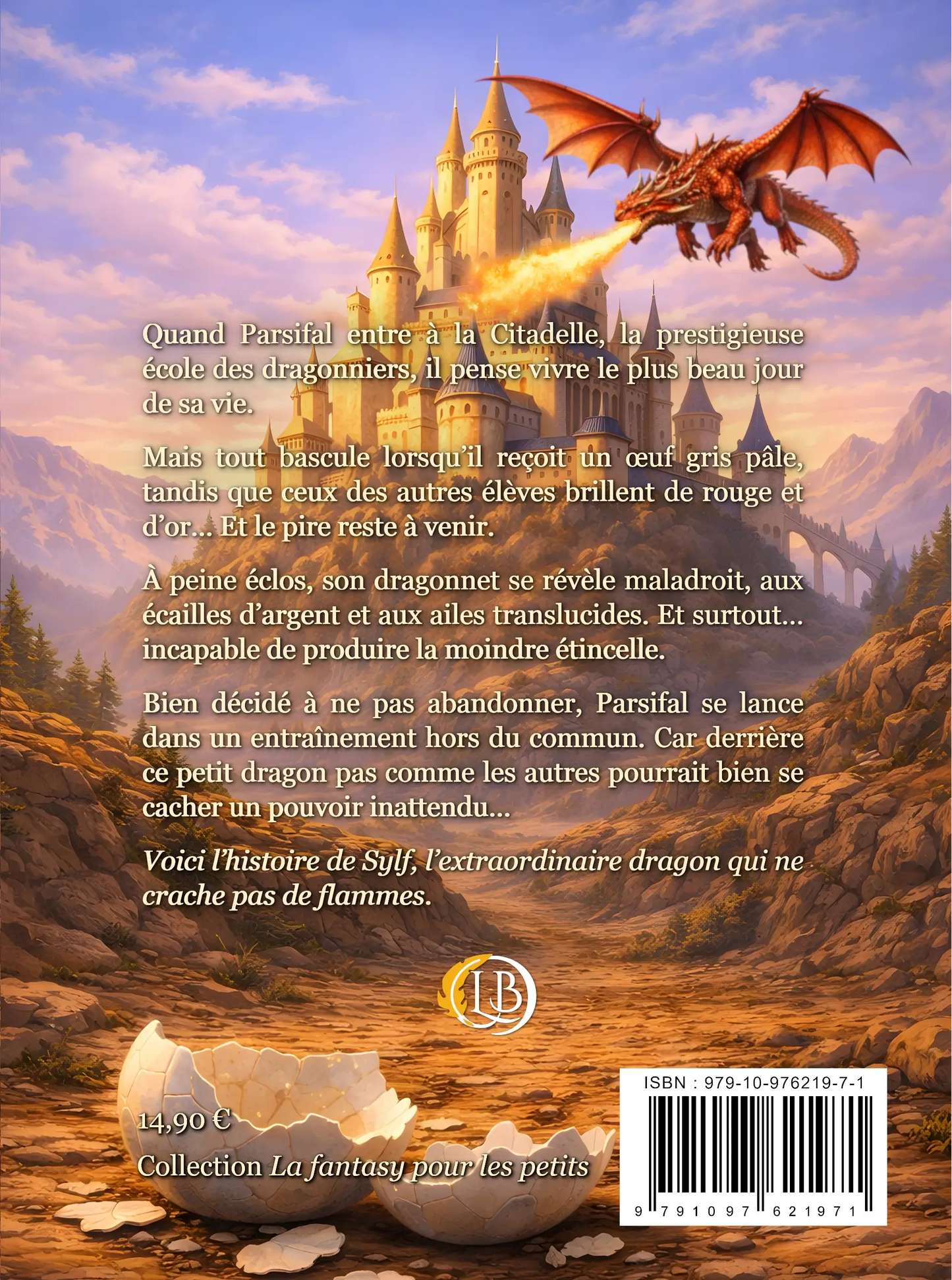 Sylf, le dragon sans flammes - roman jeunesse fantasy