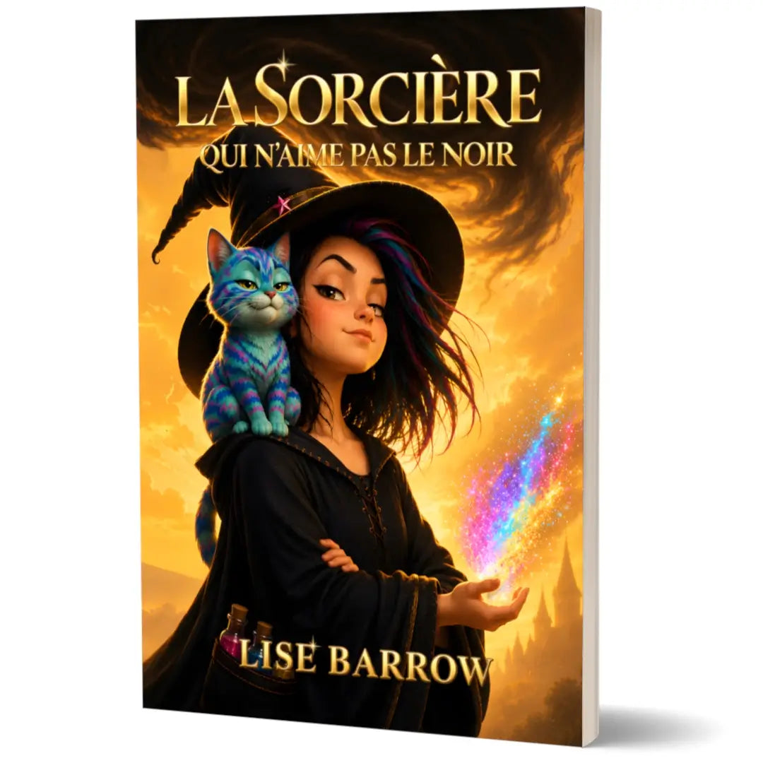 La Sorcière qui n'aime pas le noir - roman jeunesse fantasy