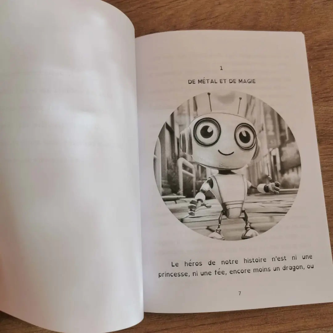 Le Robot qui voulait devenir chanteur - roman jeunesse fantasy / SF