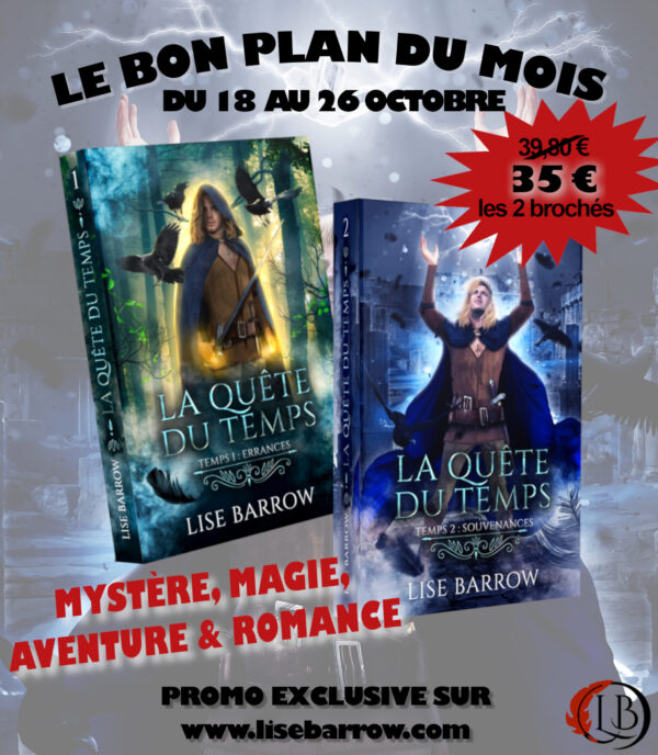 Promo sur La Quête du Temps : Les 2 brochés à petit prix