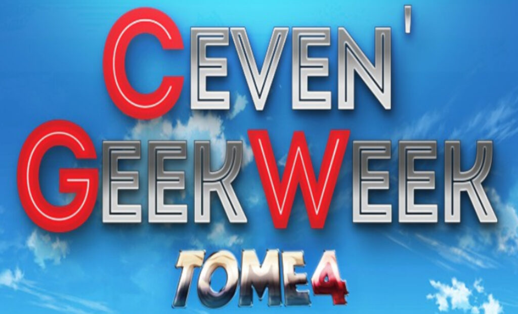 Affiche de la convention geek Ceven Geek Week des 14 et 15/12/2024