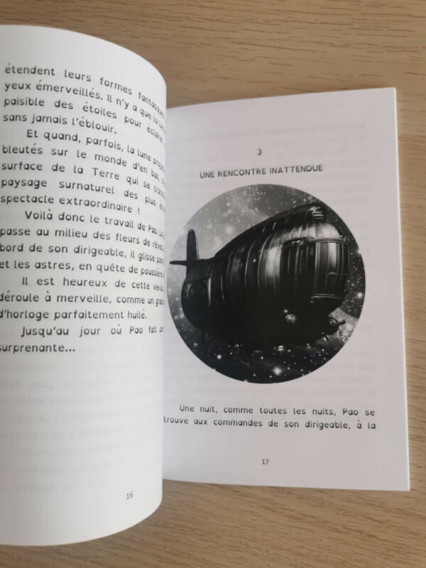 Pages du Fermier des étoiles et son marque-page