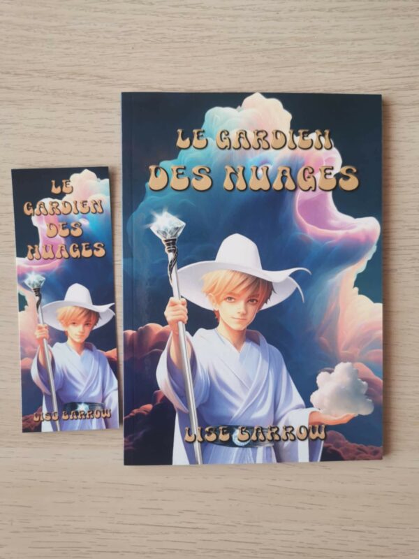 Couverture du Gardien des nuages et son marque-page