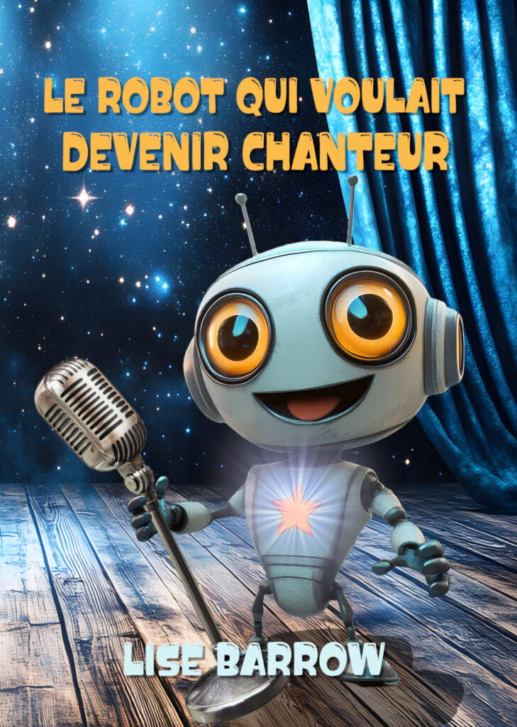 Le Robot qui voulait devenir chanteur, roman jeunesse fantasy de Lise Barrow
