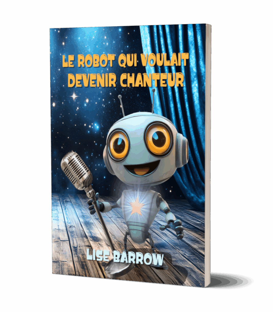 Le Robot qui voulait devenir chanteur, roman jeunesse fantasy de Lise Barrow