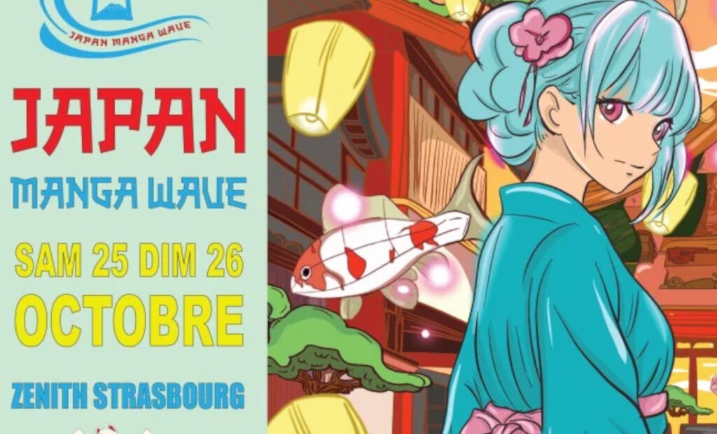 Le Festival Japan Manga Wave de Strasbourg les 25 et 26 octobre